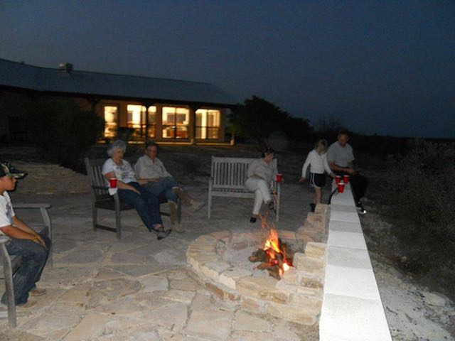 Outdoor Firepit and Patio