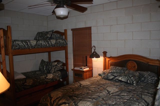 Bedroom Area for Hunter Guests